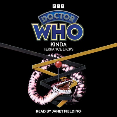 Doctor Who: Kinda – omslag til lydbogen af Terrance Dicks