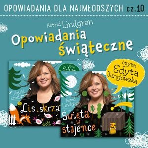Opowiadania świąteczne – okładka audiobooka, autor Astrid Lindgren