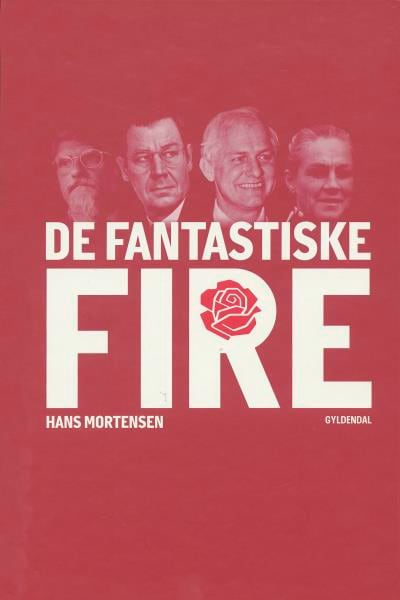 De fantastiske fire – omslag til lydbogen af Hans Mortensen