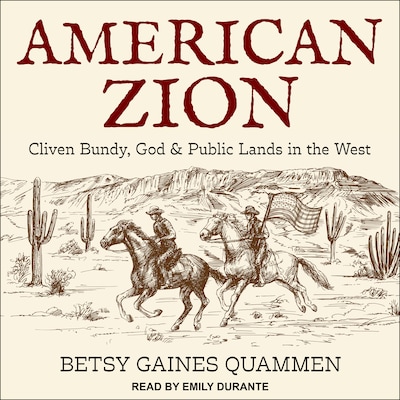 American Zion – omslag til lydbogen af Betsy Gaines Quammen
