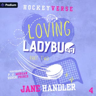 Loving Ladybug, Part Two: HockeyVerse, Book 4 – omslag till ljudboken av Jane Handler