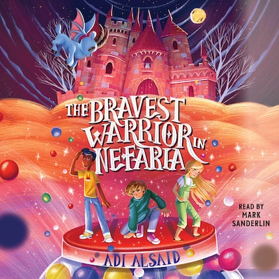 The Bravest Warrior in Nefaria – omslag til lydbogen af Adi Alsaid