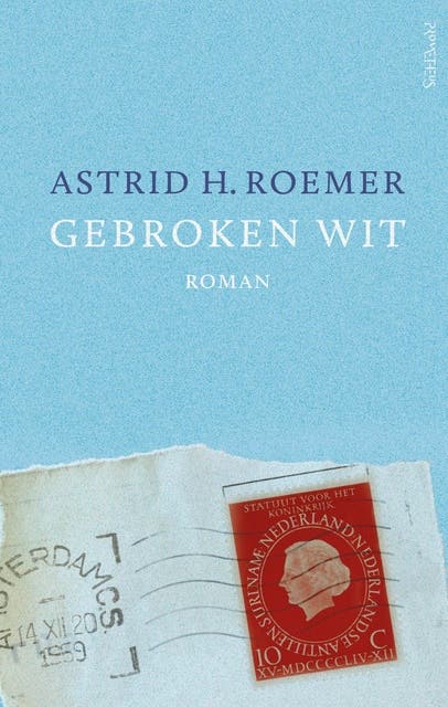 Gebroken Wit – omslag van het luisterboek van Astrid H. Roemer
