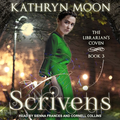 Scrivens – omslag til lydbogen af Kathryn Moon