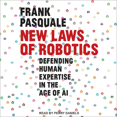 New Laws of Robotics – omslag til lydbogen af Frank Pasquale
