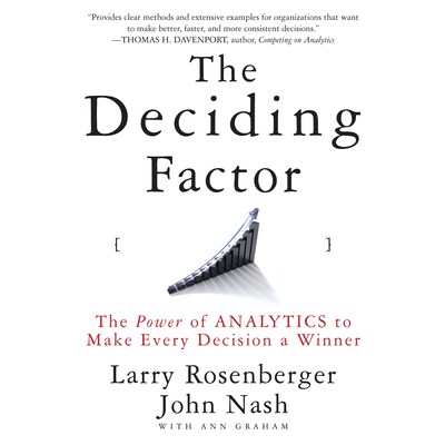 The Deciding Factor – omslag til lydbogen af Josh Larry, Nash E. Rosenberger