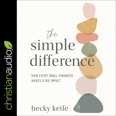 The Simple Difference – omslag til lydbogen af Becky Keife
