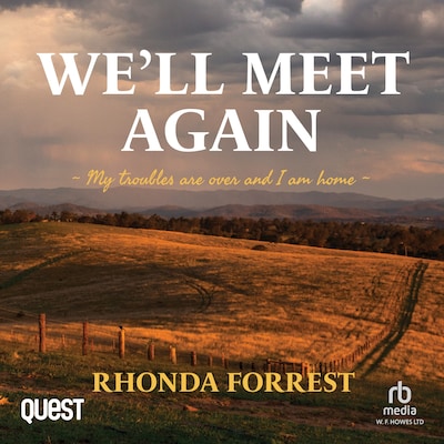 We'll Meet Again – omslag til lydbogen af Rhonda Forrest