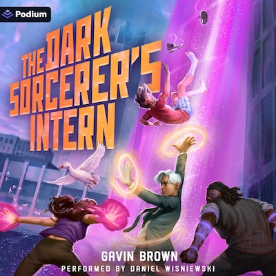 The Dark Sorcerer's Intern: A Humorous Urban Fantasy – omslag til lydbogen af Gavin Brown