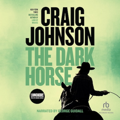 The Dark Horse "International Edition" – omslag til lydbogen af Craig Johnson