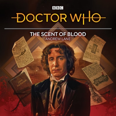 Doctor Who: The Scent of Blood – omslag til lydbogen af Andrew Lane