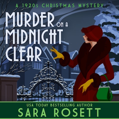 Murder on a Midnight Clear – omslag til lydbogen af Sara Rosett
