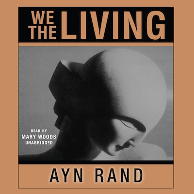 We the Living – omslag til lydbogen af Ayn Rand