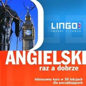 Angielski raz a dobrze – okładka audiobooka, autor Iwona Więckowska