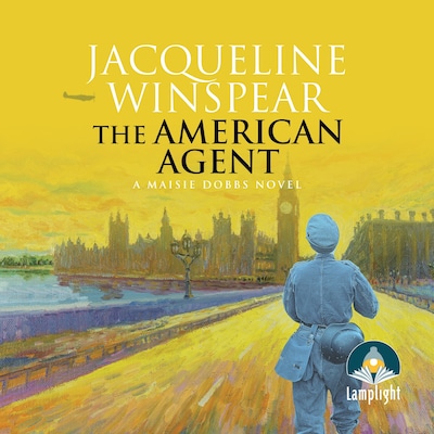 The American Agent – omslag til lydbogen af Jacqueline Winspear