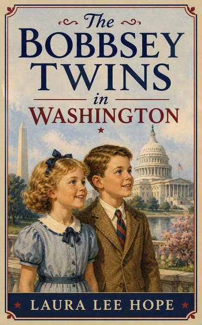 The Bobbsey Twins in Washington – omslag til lydbogen af Laura Lee Hope