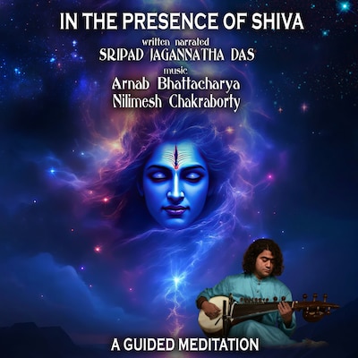 In The Presence Of Shiva – omslag til lydbogen af Sripad Jagannatha Das