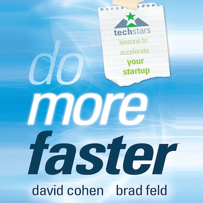 Do More Faster – omslag til lydbogen af David Cohen, Brad Feld