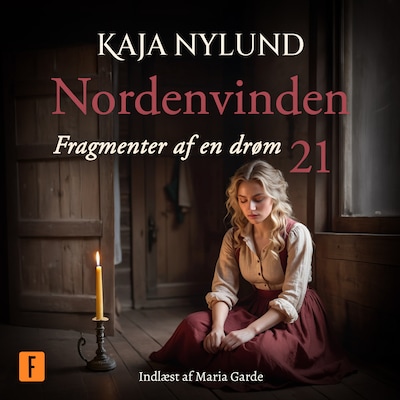 Fragmenter af en drøm – omslag til lydbogen af Kaja Nylund