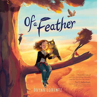 Of a Feather – omslag van het luisterboek van Dayna Lorentz
