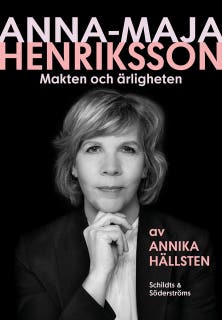 Anna-Maja Henriksson: Makten och ärligheten – omslag till ljudboken av Annika Hällsten