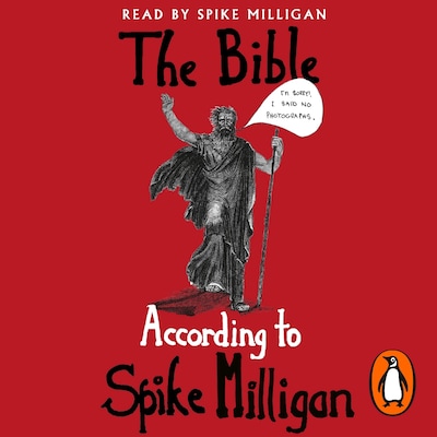 The Bible According to Spike Milligan – omslag til lydbogen af Spike Milligan