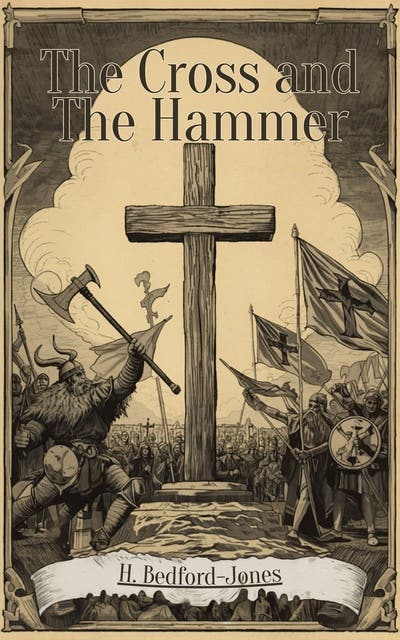 The Cross and the Hammer – omslag til lydbogen af H Bedford Jones