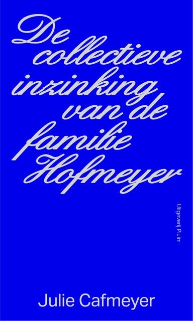 De collectieve inzinking van de familie Hofmeyer – omslag van het luisterboek van Julie Cafmeyer