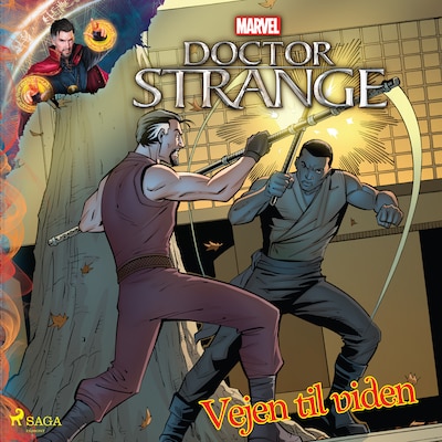 Doctor Strange - Vejen til viden – omslag til lydbogen af Marvel