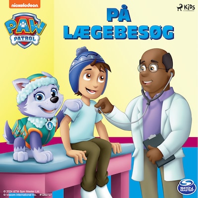 Paw Patrol: På lægebesøg – omslag til lydbogen af PAW Patrol