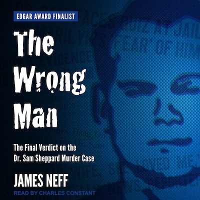 The Wrong Man – omslag til lydbogen af James Neff