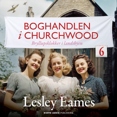 Bryllupsklokker i landsbyen – omslag til lydbogen af Lesley Eames