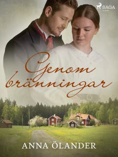 Genom bränningar – omslag till ljudboken av Anna Ölander