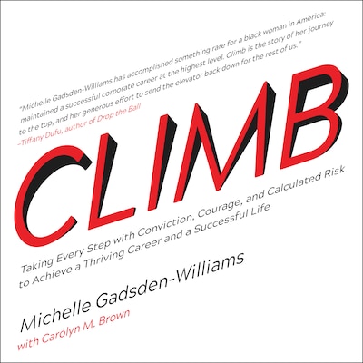 Climb – omslag til lydbogen af Michelle Gadsden-Williams