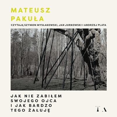 Jak nie zabiłem swojego ojca i jak bardzo tego żałuję – okładka audiobooka, autor Mateusz Pakuła