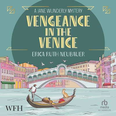 Vengeance in Venice – omslag til lydbogen af Erica Ruth Neubauer