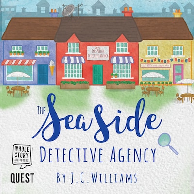 The Seaside Detective Agency – omslag til lydbogen af James Collier