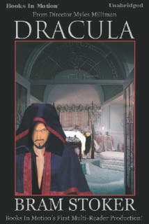 Dracula – omslag van het luisterboek van Bram Stoker