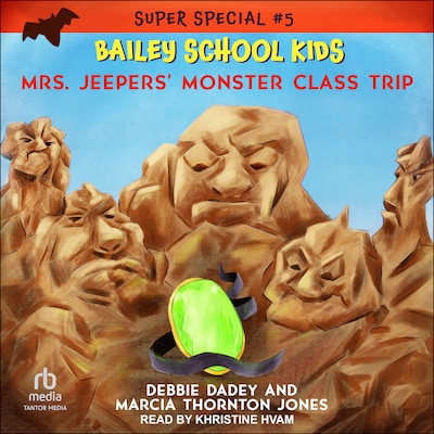Mrs. Jeepers' Monster Class Trip – omslag til lydbogen af Debbie Dadey, Marcia Thornton Jones