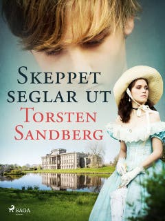 Skeppet seglar ut – omslag till ljudboken av Torsten Sandberg