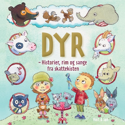 Dyr – omslag til lydbogen af Christel Amundsen (red.)