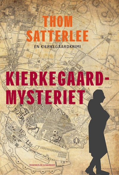 Kierkegaardmysteriet – omslag til lydbogen af Thom Satterlee