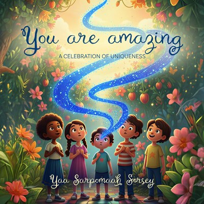 You are amazing – omslag til lydbogen af Yaa Sarpomaah Sorsey