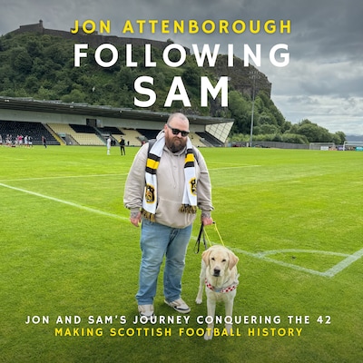 Following Sam - Jon and Sam's Journey Conquering the 42 (unabridged) – omslag til lydbogen af Jon Attenborough