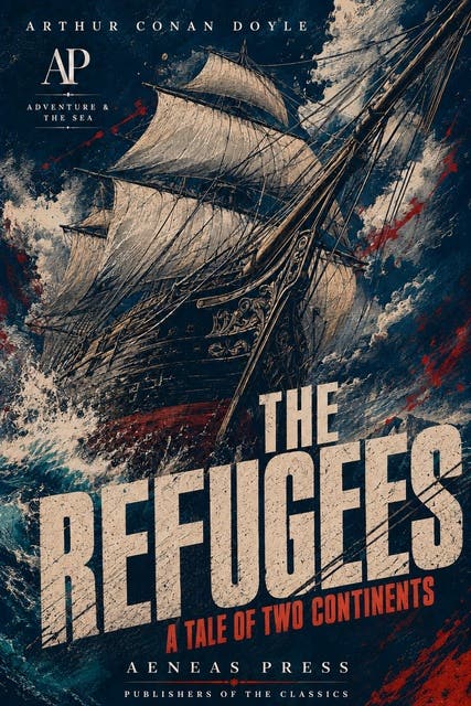 The Refugees: A Tale of Two Continents – omslag til lydbogen af Arthur Conan Doyle