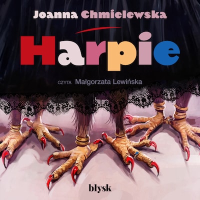 Harpie – okładka audiobooka, autor Joanna Chmielewska