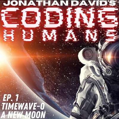 Coding Humans – omslag van het luisterboek van Jonathan David