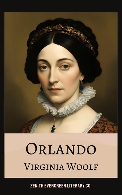 Orlando: A Gender-Bending Journey Through Time, Identity, and Literary Innovation – omslag til lydbogen af Virginia Woolf