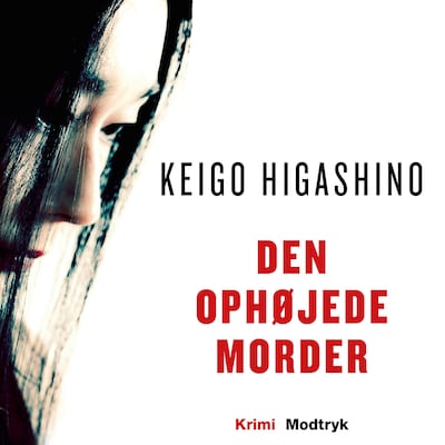 Den ophøjede morder – omslag til lydbogen af Keigo Higashino