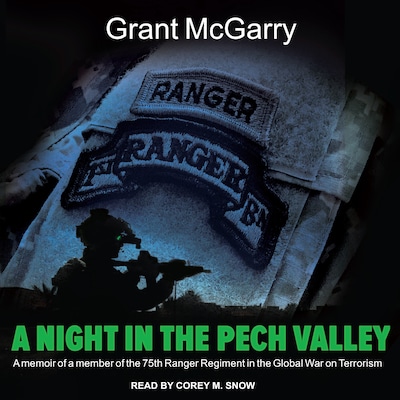 A Night in the Pech Valley – omslag til lydbogen af Grant McGarry